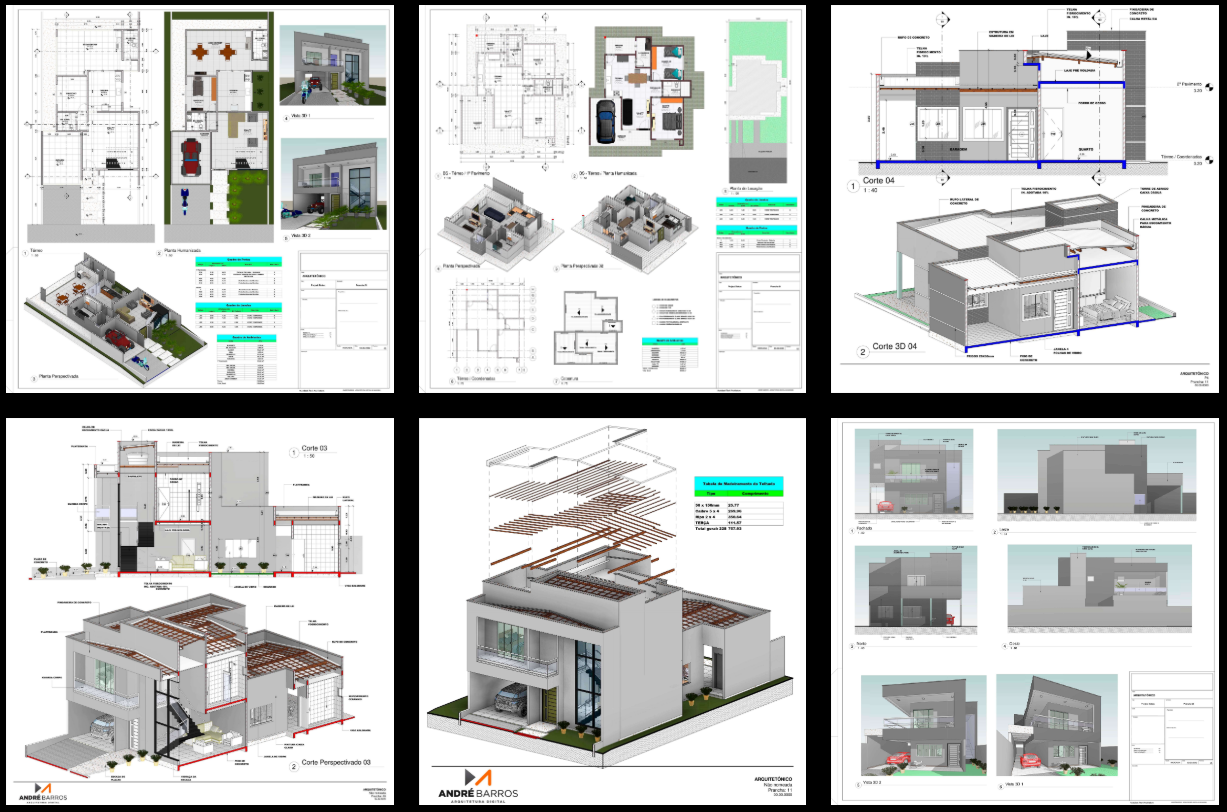 Capturar - Projeto Residencial no Revit